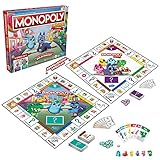 Monopoly Junior, das Klassische Brettspiel für Kinder ab 4 Jahren, 2-seitiger...