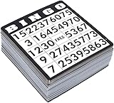 Kyto Bingo Karten Set 500 Stück | 500 Verschiedene Karten großes 500er Set...