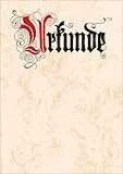 SIGEL DP548 Urkundenpapier, Blanko Urkunde Calligraphie 185 g, DIN A4, 12 Blatt,...