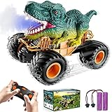 BOBOTATA Ferngesteuertes Auto Kinder Monster Dinosaurier Truck Spielzeug ab 3 4...