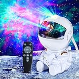 BURNNOVE Astronaut Sternenhimmel Projektor LED Sternenprojektor mit 8 Nebelmodi...