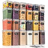 GoMaihe 24er Set Vorratsdosen mit Deckel Luftdicht: Frischhaltedosen mit...