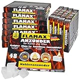 FLAMAX 576x / 1152x Anzündwürfel Kaminanzünder Kohleanzünder Anzünder...