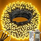 XURISEN 280 LED Lichterkette außen Warmweiß