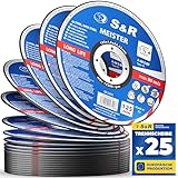 S&R Professional Trennscheibe 125 mm, 25 Stück, Extra Dünn 1 mm...
