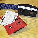 Kleinmetall Nylon - Adresstasche, schwarz