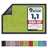 Floordirekt Schmutzfangmatte Rhine - waschbare & leistungsstarke Fußmatte -...