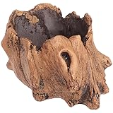 Kisangel Nachahmung Stumpf Pflanze Topf Vintage Beton Blumentopf Wurzel Form...