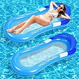 Axingqiwu Luftmatratze Wasser Erwachsene 160cm*90cm, Pool Hängematte mit Mesh,...