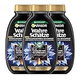 Garnier Wahre Schätze Ausgleichendes Shampoo, Formel mit Aktivkohle und...