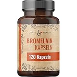 Bromelain Kapseln -3600 F.I.P – 550 mg pro Kapsel - 120 Kapseln – Enzyme aus...