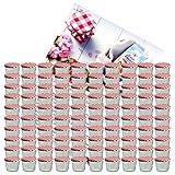 MamboCat 100er Set Sturzglas 230 ml Marmeladenglas Einmachglas Einweckglas To 82...