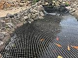 AquaOne Teichnetz feinmaschig 3x4m I Teichabdeckung für laubfreien Teich I...