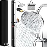 KESSER® Solardusche 35 Liter Solar Gartendusche | warmes Wasser max. 60°C |...