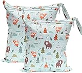TRASUN Wetbag Kindergarten Nasstasche Windel Taschen Schwimmsachen Nassbeutel...