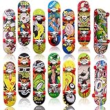 Scettar 14 Stück Finger Skateboard, Mini Finger Skateboard Fingerboard...