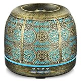 SALKING Aktualisierte Version Aroma Diffuser, 500ml Metall Aromatherapie...