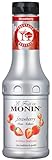 Monin Le Fruit Erdbeere - FruchtPüree Mix Erdbeere (1 x 0,5l) – Erdbeerpüree...