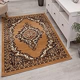 Teppich-Home Orient Orient Teppich klassisch gewebt mit Ornamenten und floralen...