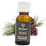 HolzGlanz Zirbelkieferöl 20ml - naturreines Zirbenöl - Zirben Öl -...