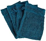 De Witte Lietaer 194686 Stephanie Waschlappen, Baumwolle, 4er Pack, Blaugrün,...