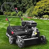 BRAST® Vertikutierer Benzin 4,5kW (6,12PS) | 4-Takt Motor 212ccm | 40-45cm...
