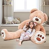 MKS Teddybär XXL 200cm – Riesiges Kuscheltier für Kinder & Erwachsene –...