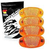 Speichenreflektoren Fahrrad Extra Verstärkt mit Stahlclips Reflektoren Fahrrad...