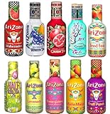 10 Flaschen Arizona Mix Ice Tea (Eistee) aus 10 Sorten a 0,5 L inkl. EINWEGPFAND...