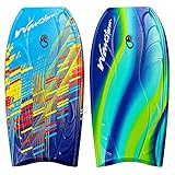 WAVESTORM Unisex – Erwachsene 40' Bodyboard 2-Pack, red and Blue Yellow, Blau...