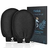 Yiclick Koreanische Peeling-Handschuhe, Peelinghandschuh für Bad - Peeling...