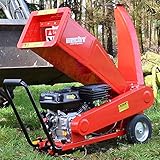 Hecht Benzin Häcksler mit kraftvollen 7,0 PS 4-Takt Motor und 208 ccm - ideal...