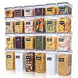 Vtopmart Vorratsdosen mit Deckel Luftdicht, Set mit 24 Vorratsbehälter,...