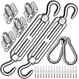 Sonnensegel Befestigung Set M8 Befestigung Sonnensegel HardwareKit 304 Edelstahl...