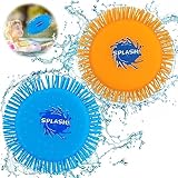 Meanju Wasser Frisbee, 2 Stück Wasserfrisby Soft, Wasser-Wurfscheibe aus...