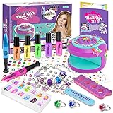 LemonDream Nagelstudio Kinder Mädchen,Geschenke für Mädchen 6-12 Jahre Kinder...