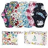 PHOGARY Wiederverwendbare Hygienetücher Pads (7 in 1, 25,4 cm),...