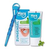 Zungenreiniger + medizinisches Zungengel Set - bekämpft bakterielle...