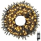 LED Lichterkette, 20M 200LEDs Weihnachtsbeleuchtung 8 Modi IP44 Wasserdichte...