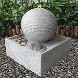 AMUR Gartenbrunnen Brunnen Zierbrunnen Zimmerbrunnen Brunnen MODERN lichtgrau...
