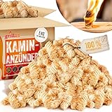 grillas 5 kg Bio-Kaminanzünder und Öko-Grillanzünder ca. 400 Stück aus...