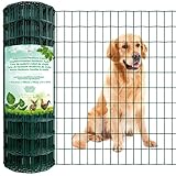 Amagabeli 1.0M X 25M Gartenzaun Zaun Garten 100 x 70mm 2.1 mm Drahtzaun...