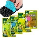 Strehknewen 4er Pack Tastatur Reinigungsgel, Wiederverwendbares Reinigungs Slime...