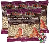 5er Pack - TRS [ 5x 500g ] Schwarzaugige Bohnen | BLACK EYE BEANS |...