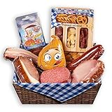 WURSTBARON® Geschenkbox Bayern, Geschenkpaket mit Salami, Schinken und Speck,...