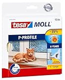 tesamoll P-Profil Gummidichtung - Selbstklebende Dichtung zum Isolieren von...