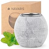 Navaris Verdampferschale für die Sauna - Sauna Zubehör Männer und Frauen -...