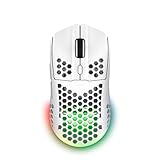 Trust Gaming GXT 929 Helox Kabellose Gaming Maus, Ultraleichte Maus 75g, 80h...