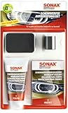 SONAX Scheinwerfer AufbereitungsSet (85 ml) reinigt und poliert vermattete und...