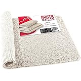 Asvin Weiche, strukturierte, rutschfeste Bade- und Duschmatte für Dusche und...